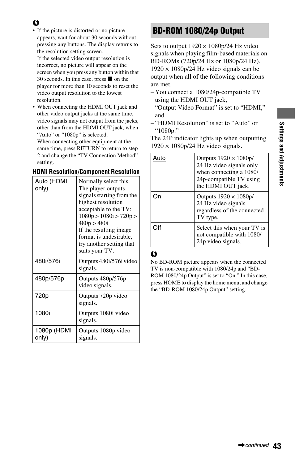 Sony 4-120-891-11(1) User Manual | Page 43 / 71