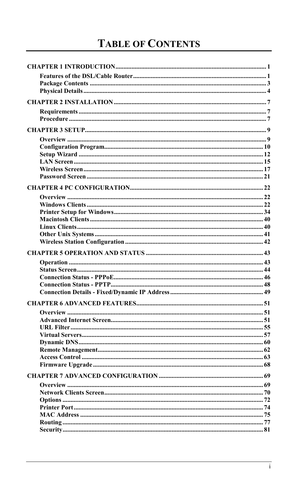 Able of, Ontents | Sony SS2624 User Manual | Page 2 / 91