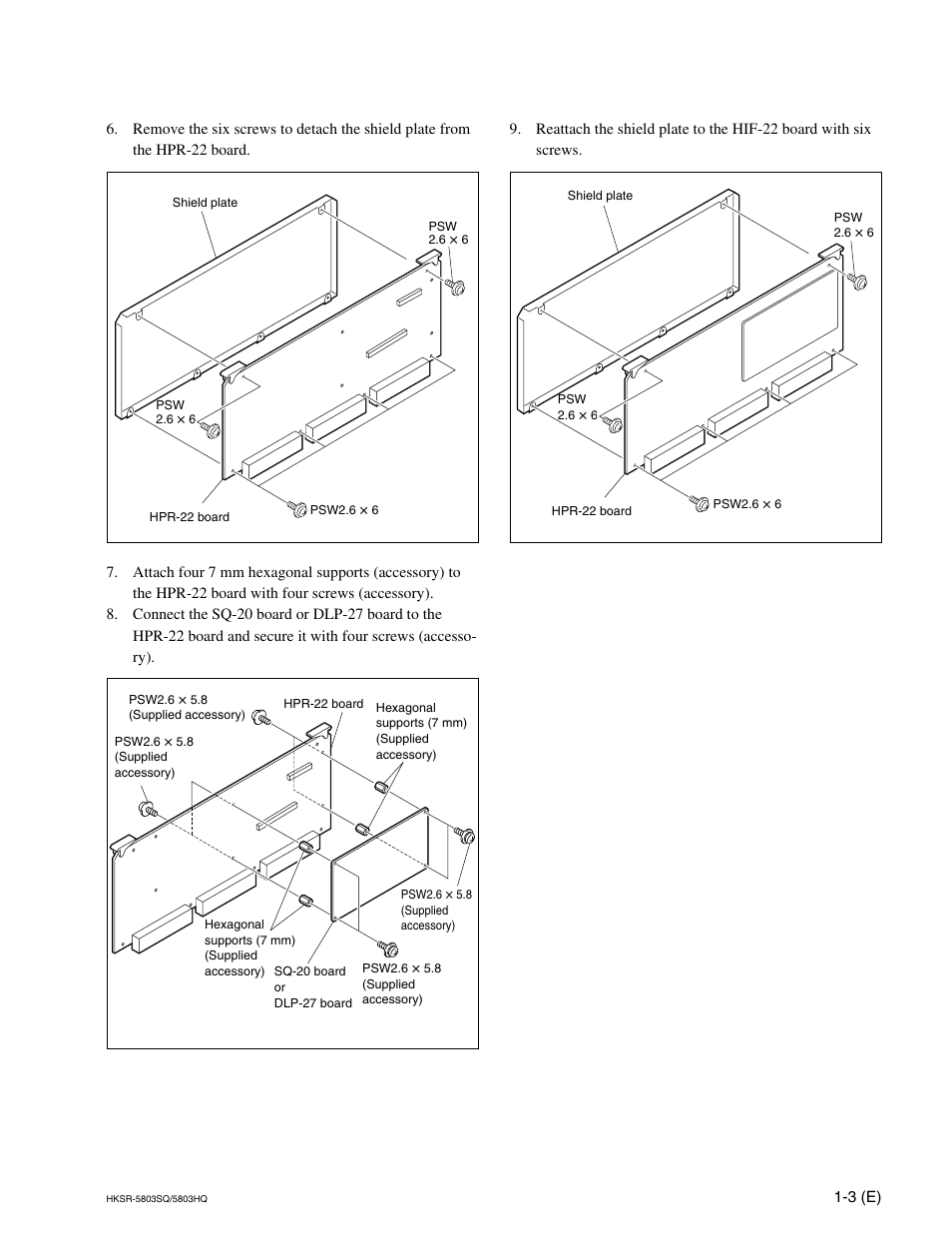 Sony HKSR-5803SQ User Manual | Page 5 / 8