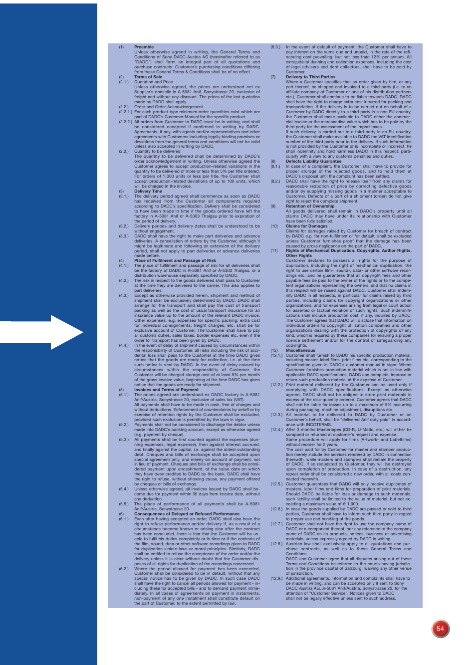 Sony DVD Rom/DVD Video User Manual | Page 53 / 54