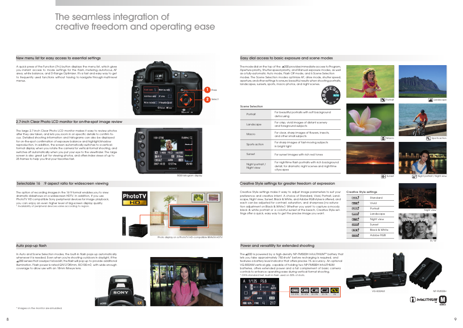 Sony alpha 200 User Manual | Page 5 / 6