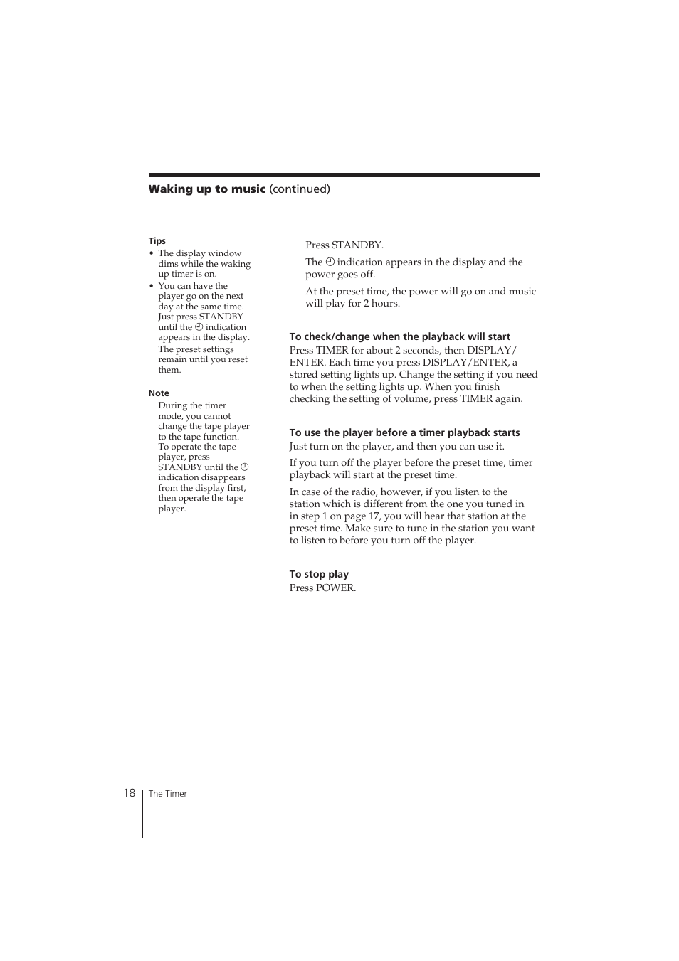 Sony CFD-ZW150 User Manual | Page 18 / 32