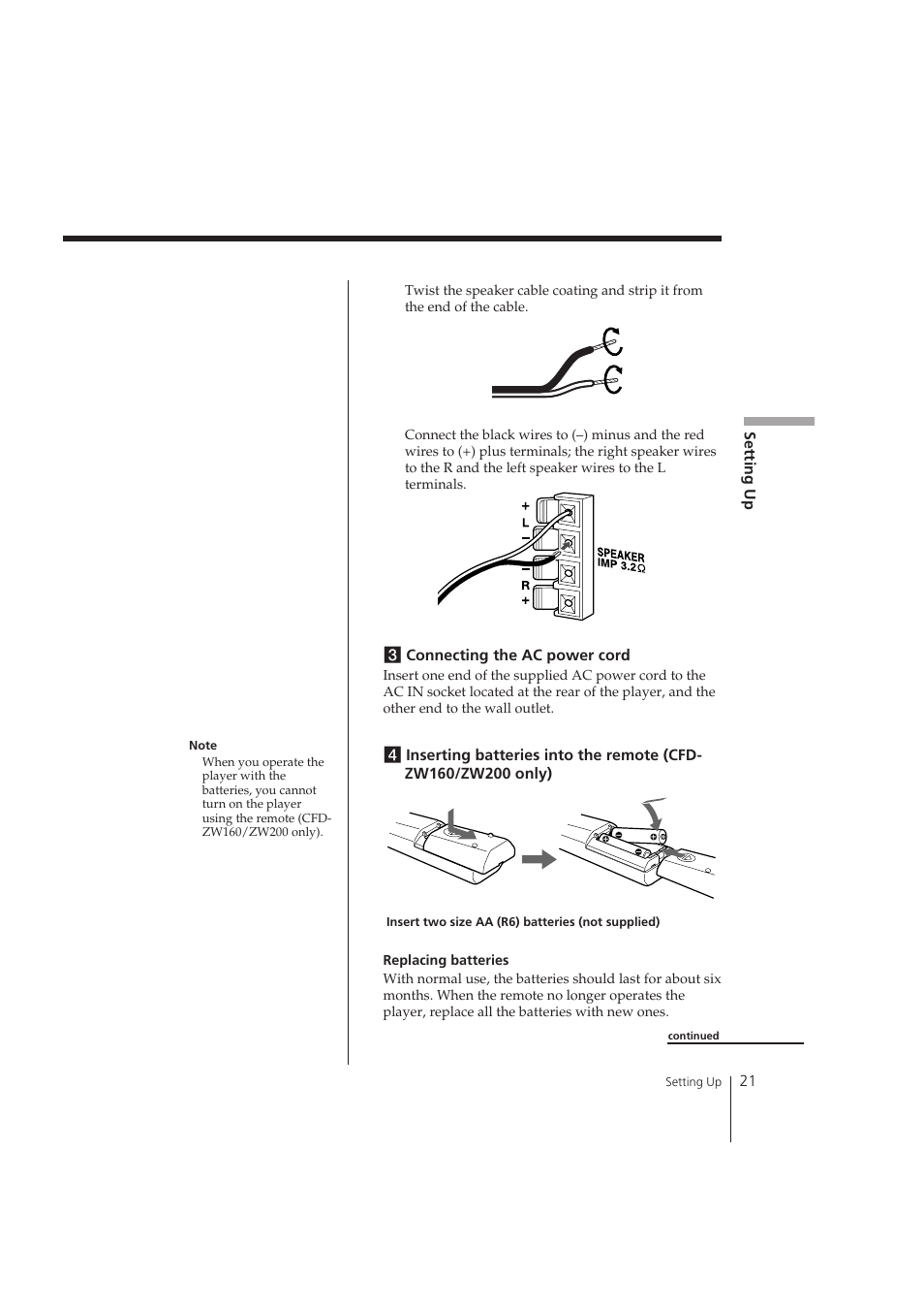 Sony CFD-ZW150 User Manual | Page 21 / 32