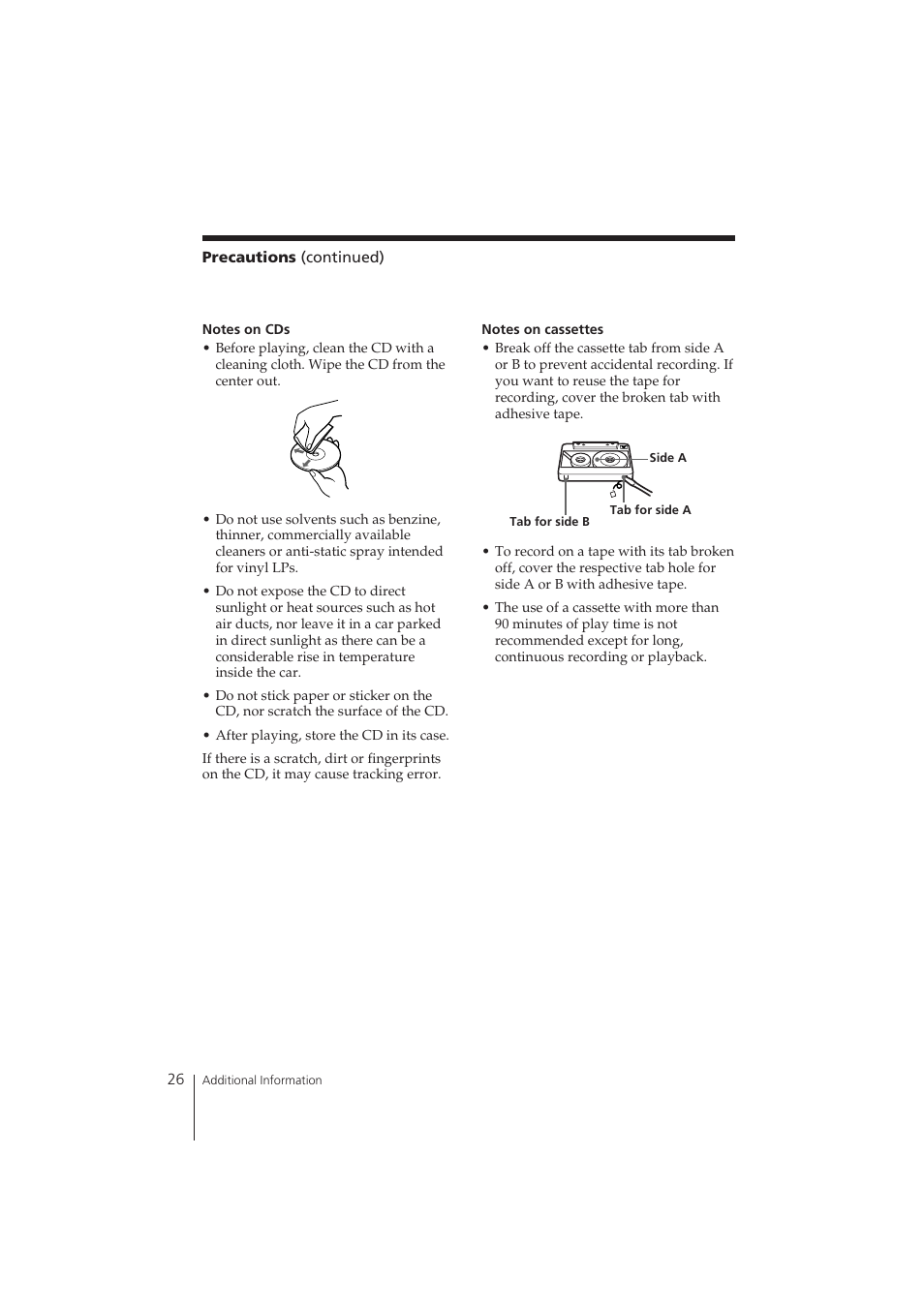 Sony CFD-ZW150 User Manual | Page 26 / 32