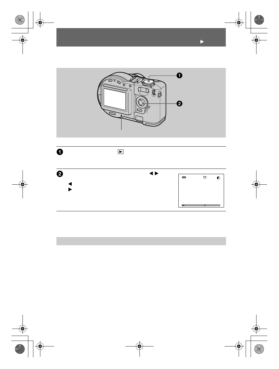 B playback, Playing back still images | Sony CD300 User Manual | Page 28 / 108