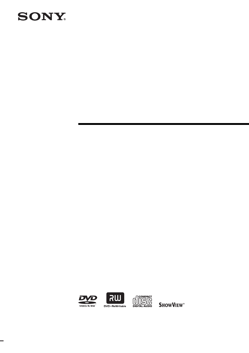 Sony RDR-GX3 User Manual | 100 pages