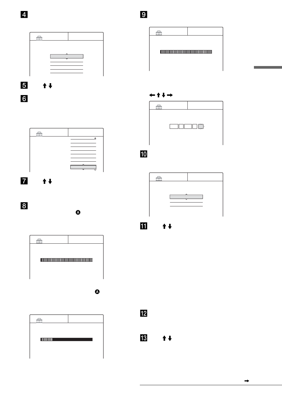 Basic h o ok ups and set tings, Press enter, Press m / m to select a language | Press m / m to select your country or language, Press m / m to select an option | Sony RDR-GX3 User Manual | Page 23 / 100