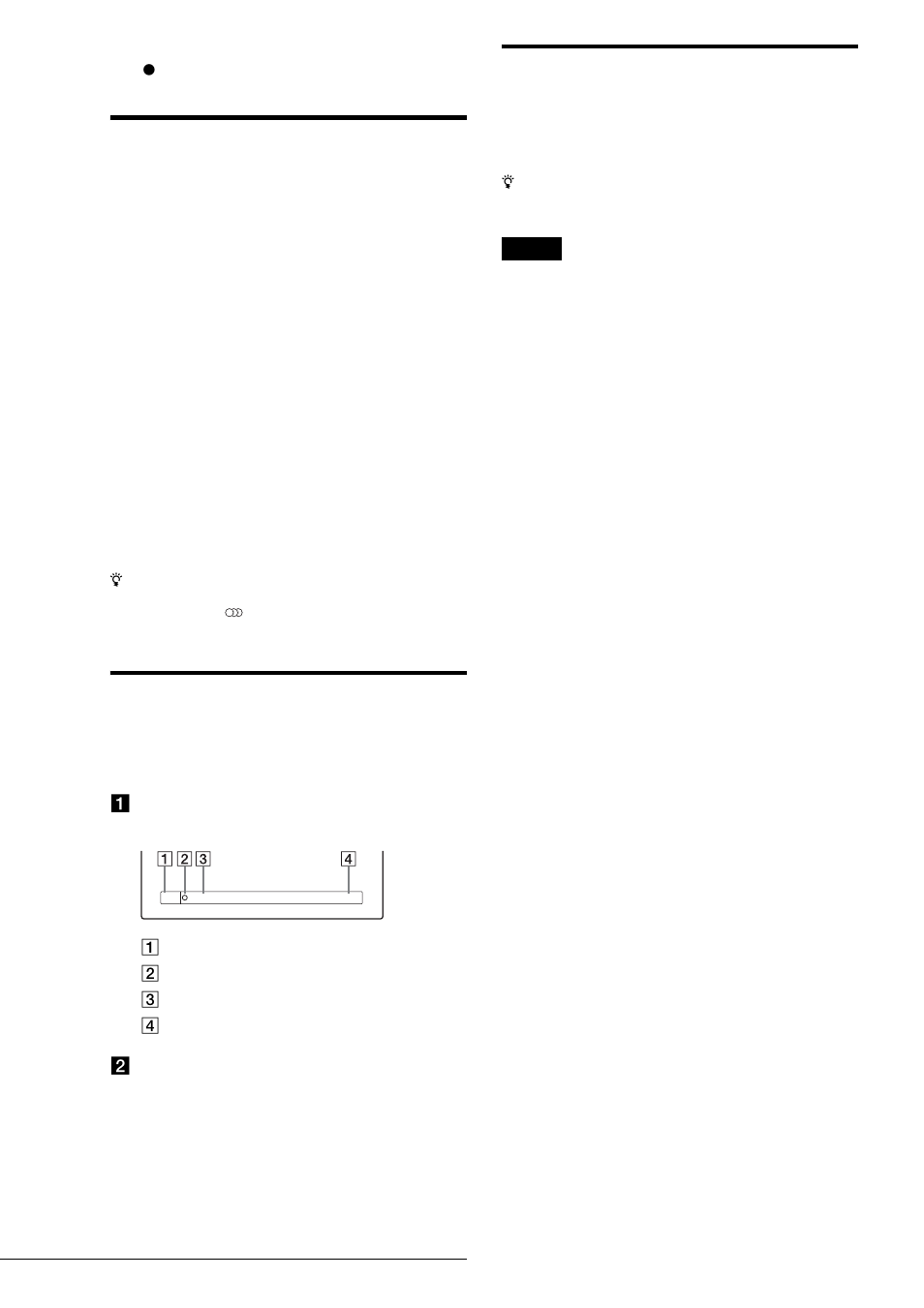 Recording stereo and bilingual programmes, Checking the disc status while recording, Creating chapters in a title | Recording stereo and bilingual, Programmes | Sony RDR-GX3 User Manual | Page 40 / 100