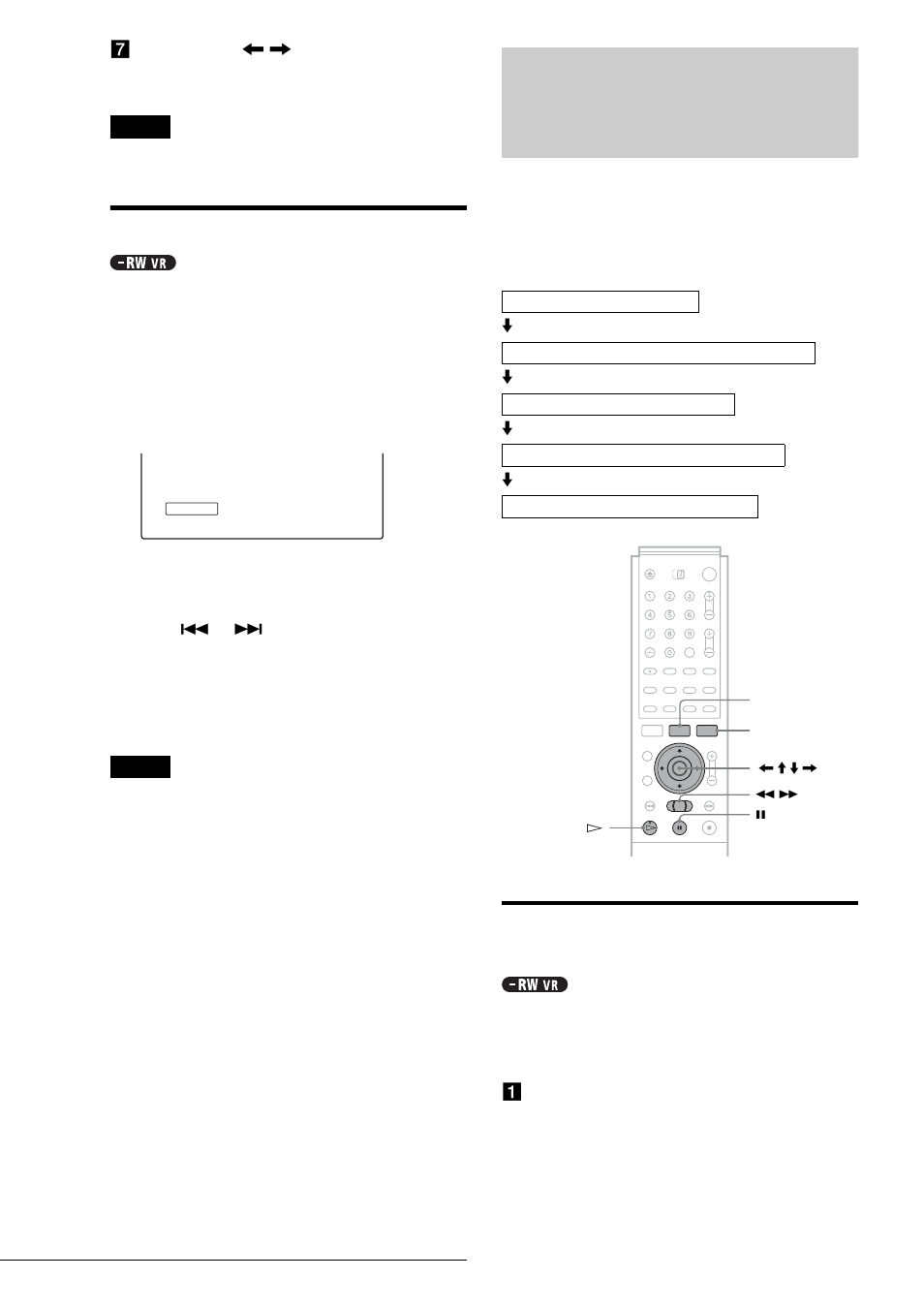 Creating chapters manually, Advanced editing (playlist edit), Creating a playlist title from other titles | Sony RDR-GX3 User Manual | Page 68 / 100