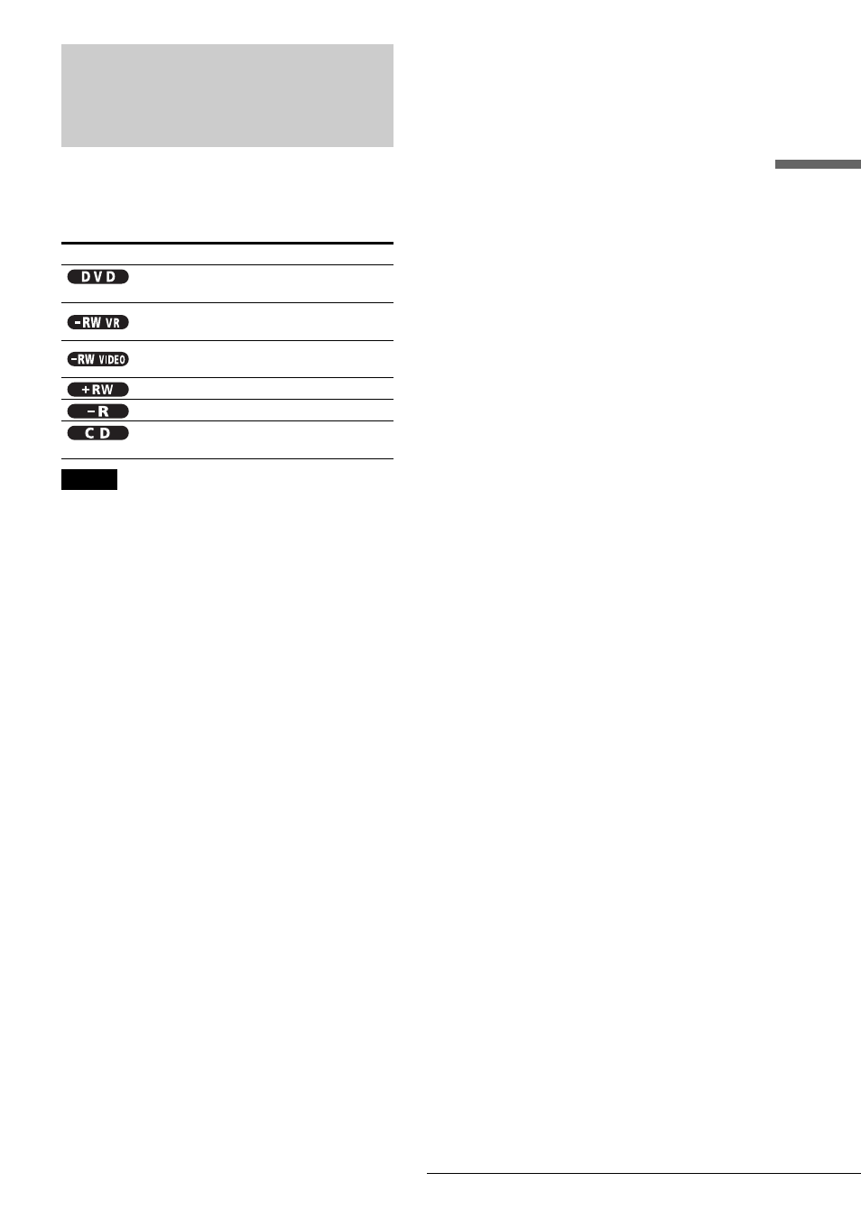 About this manual | Sony RDR-GX3 User Manual | Page 7 / 100