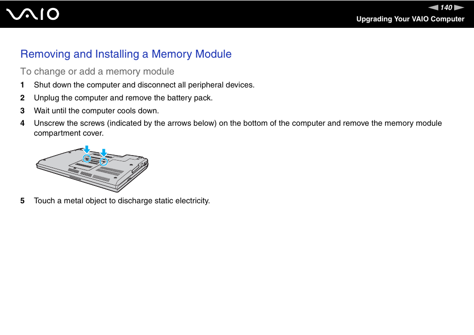 Sony VAIO VGN-SZ600 User Manual | Page 140 / 216