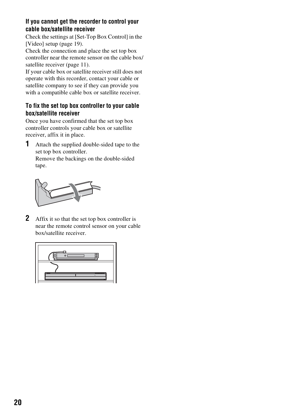 Sony RDR-GX257 User Manual | Page 20 / 84