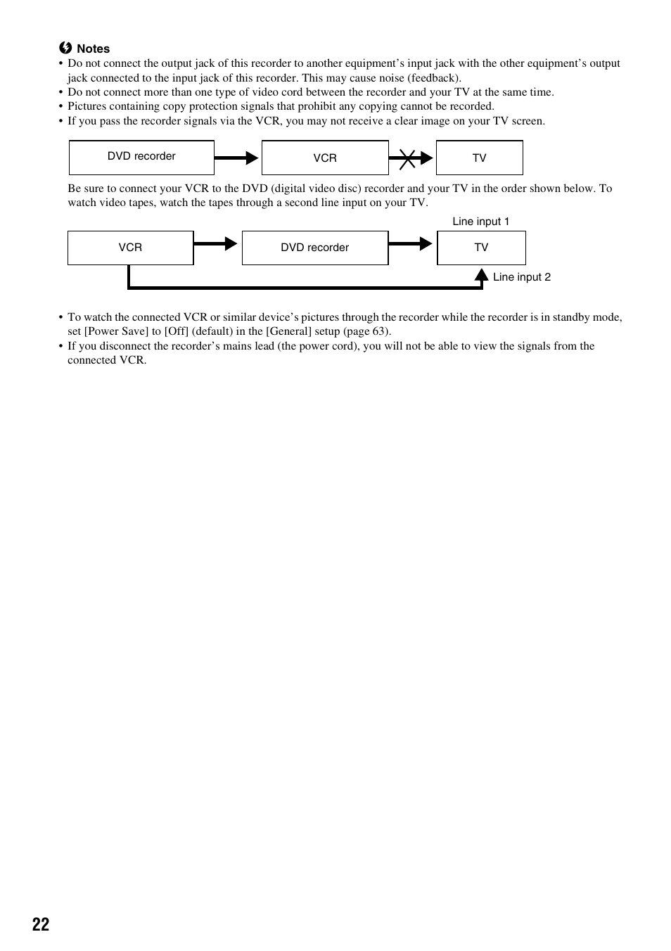 Sony RDR-GX257 User Manual | Page 22 / 84