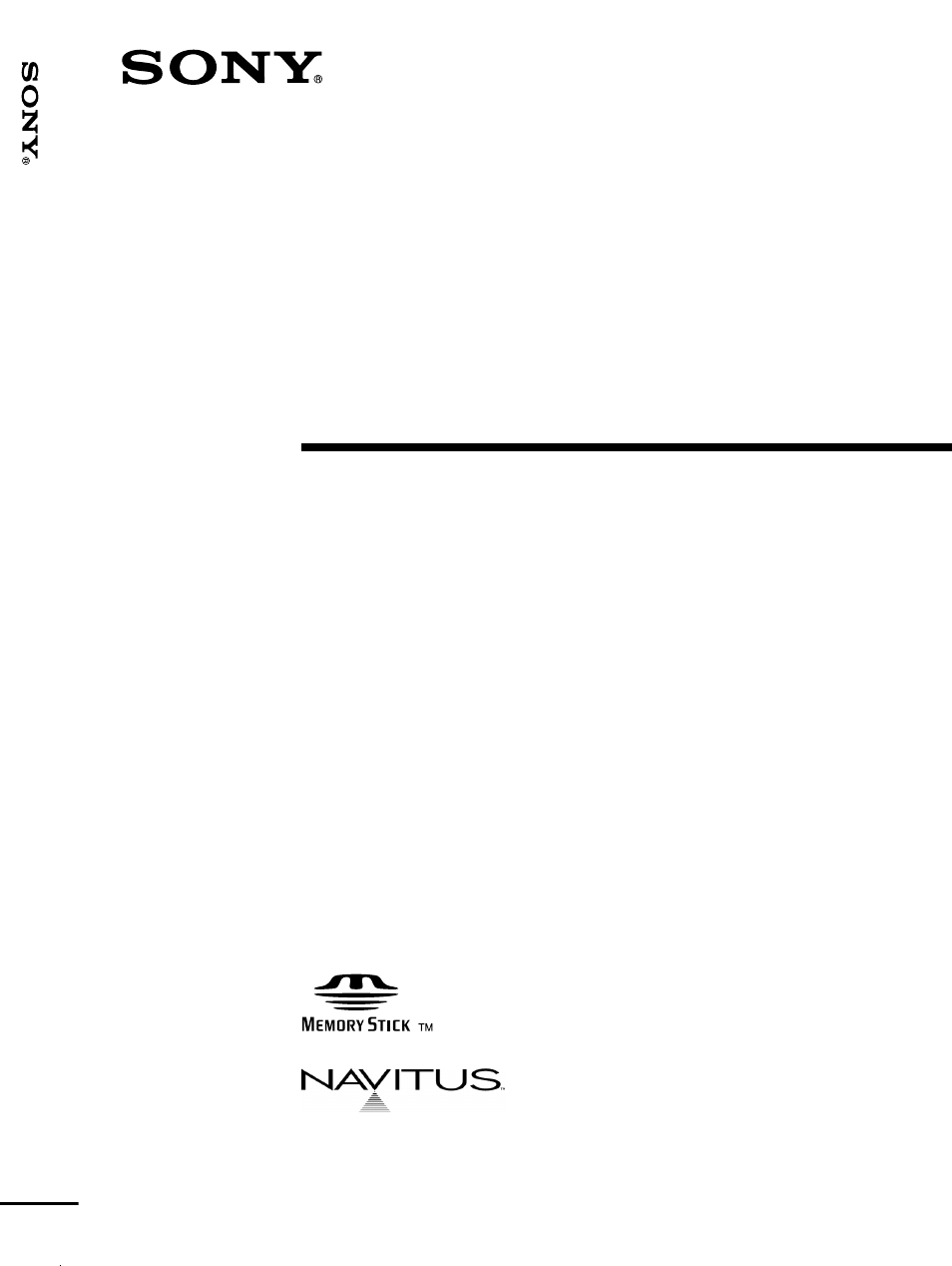Sony RM-NX7000 User Manual | 252 pages