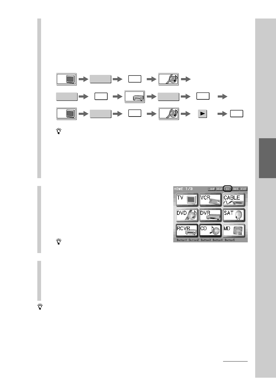 Press the [ok] key | Sony RM-NX7000 User Manual | Page 121 / 252
