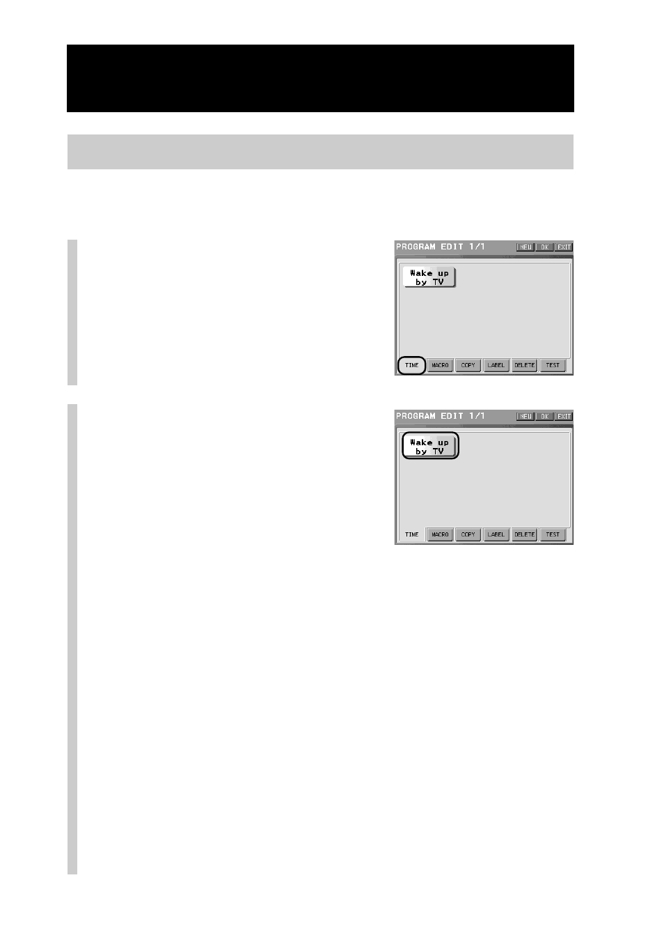 Step 2: setting the time | Sony RM-NX7000 User Manual | Page 132 / 252