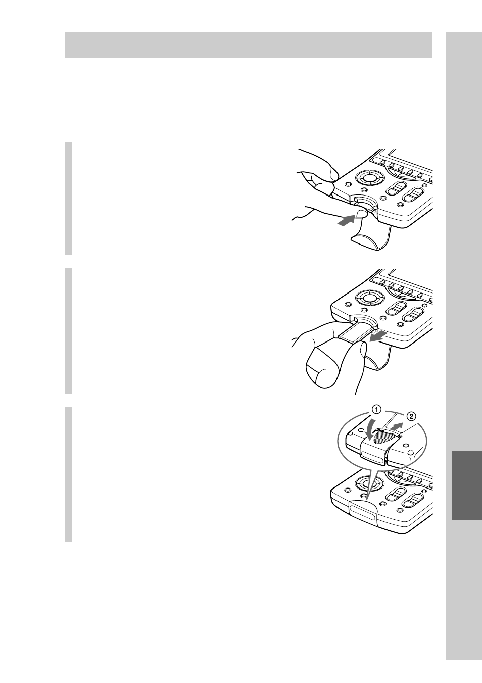 Removing a “memory stick | Sony RM-NX7000 User Manual | Page 201 / 252