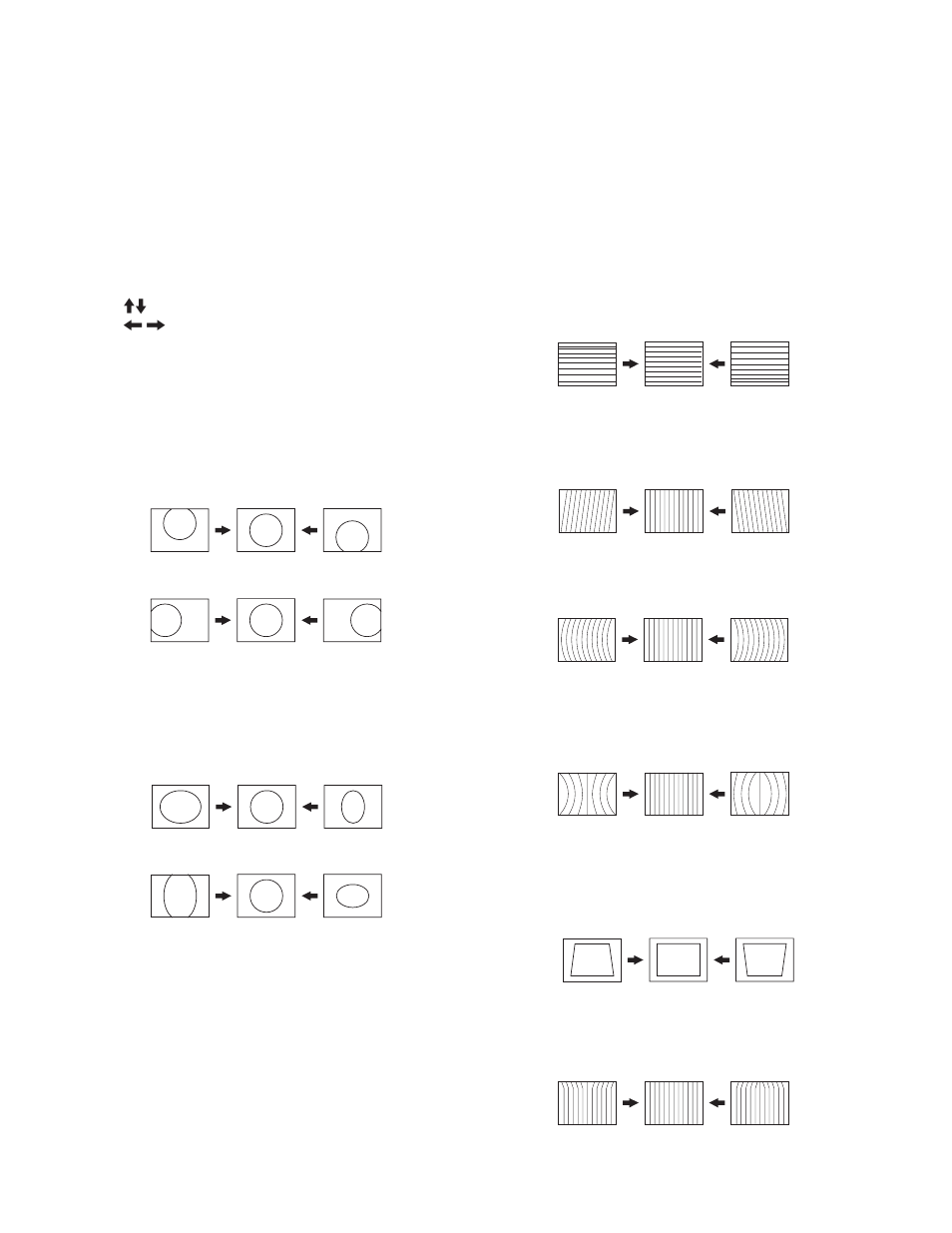 Registration (convergence) adjustment method, Geometry | Sony KP-41S5U User Manual | Page 27 / 78