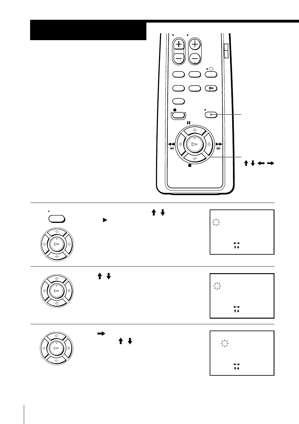 Step 7 : setting the clock, Setting the clock, Step 7 | Press / to flash the month and set the month using | Sony SLV-ED10MJ User Manual | Page 16 / 47