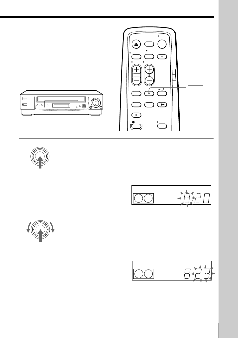 Setting or changing the easy clock | Sony SLV-ED10MJ User Manual | Page 27 / 47