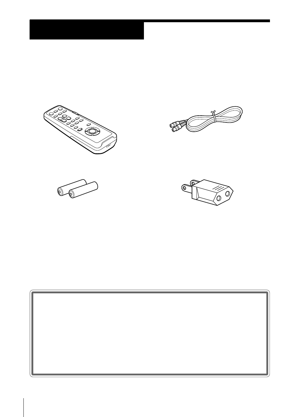 Step 1 : unpacking, Checking your model name, Unpacking | Step 1 | Sony SLV-ED10MJ User Manual | Page 4 / 47