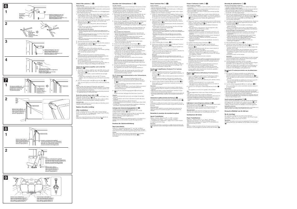 Sony VCA-130 User Manual | Page 2 / 2