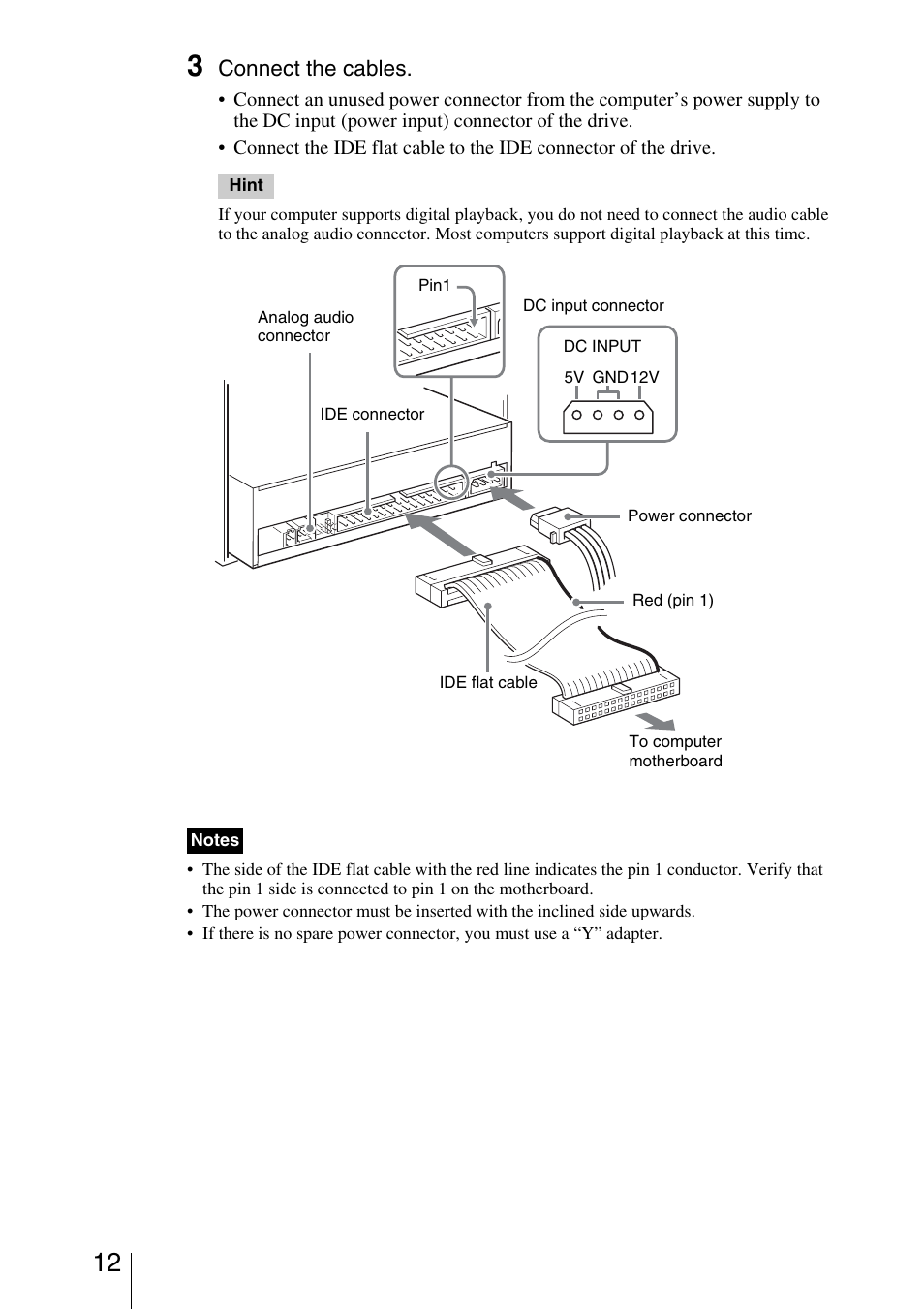 Sony DRU-820A User Manual | Page 12 / 36