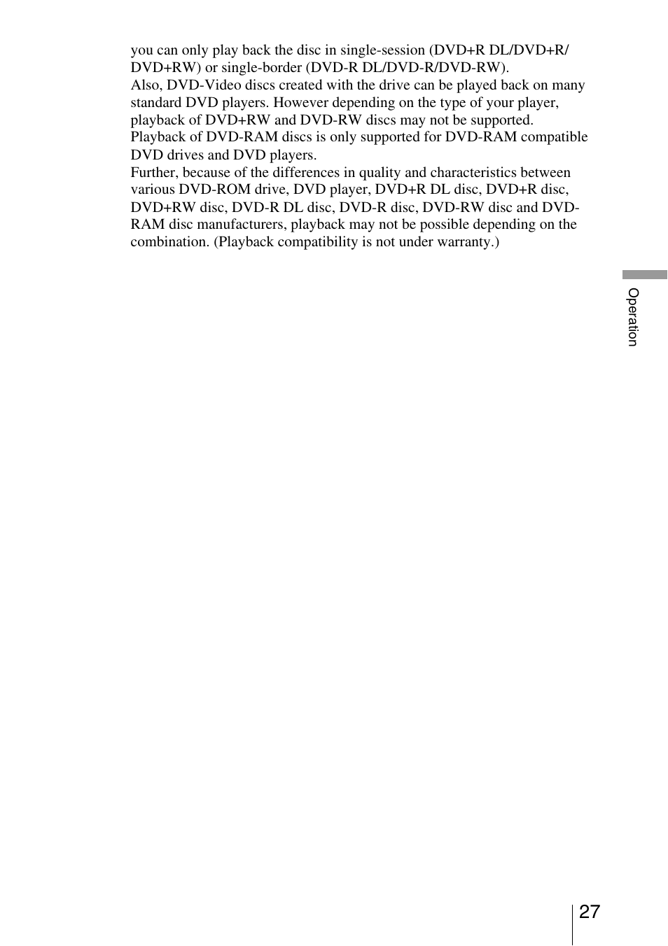 Sony DRU-820A User Manual | Page 27 / 36