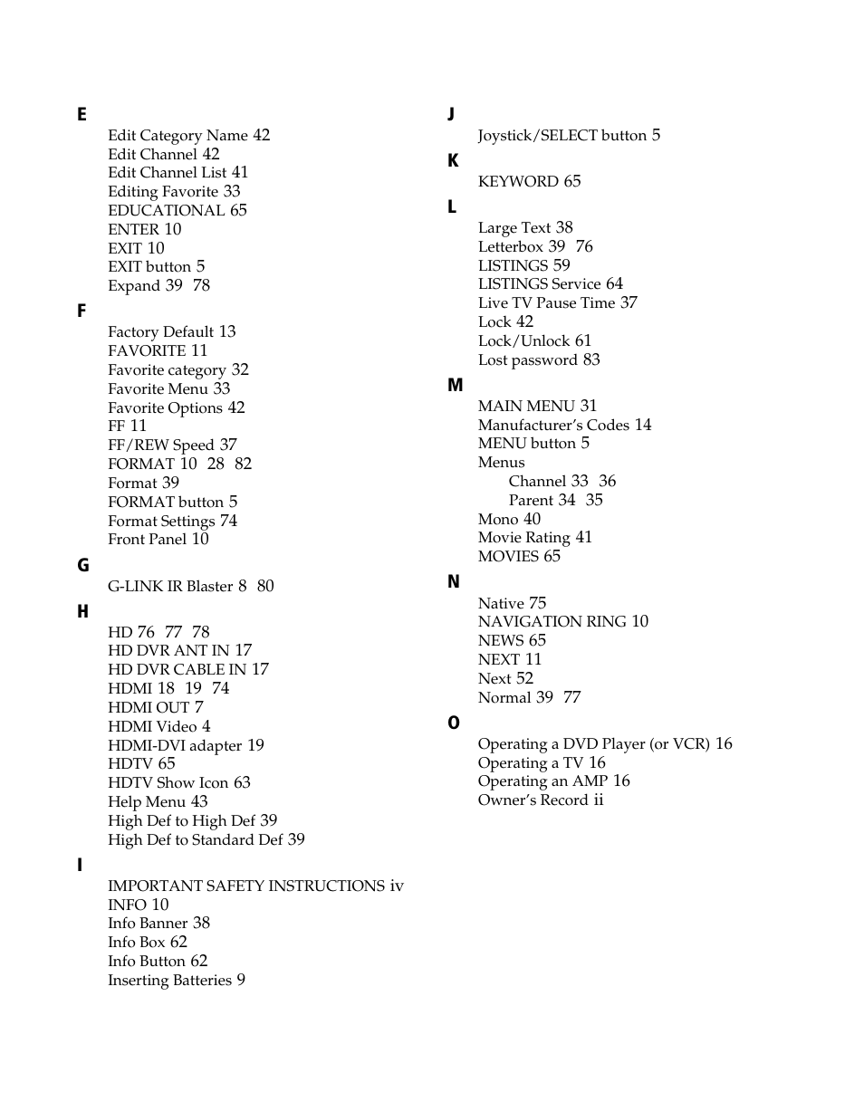 Sony DHG-HDD250 User Manual | Page 100 / 104