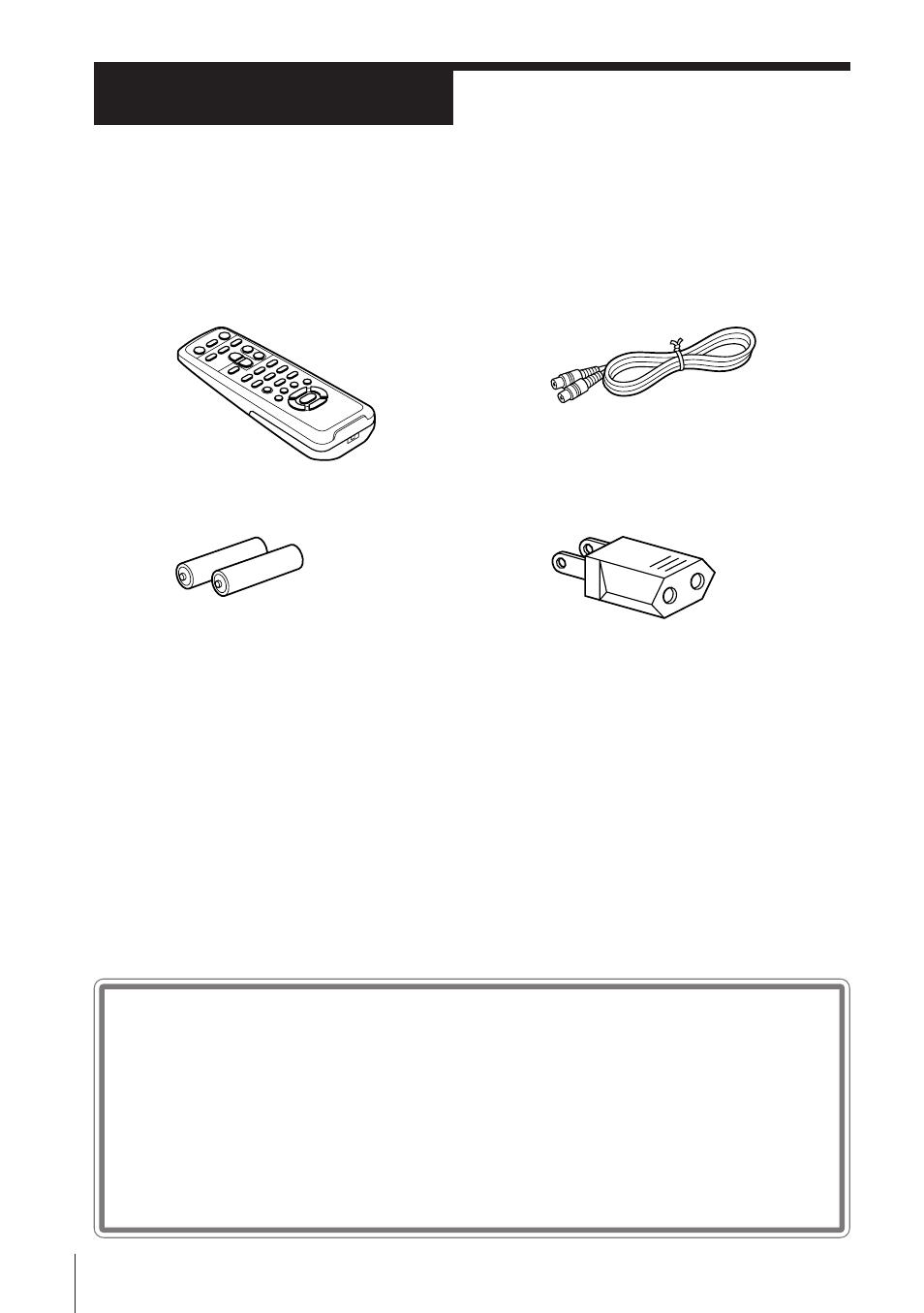 Unpacking, Checking your model name, Step 1 | Sony SLV-XA37SG User Manual | Page 4 / 24