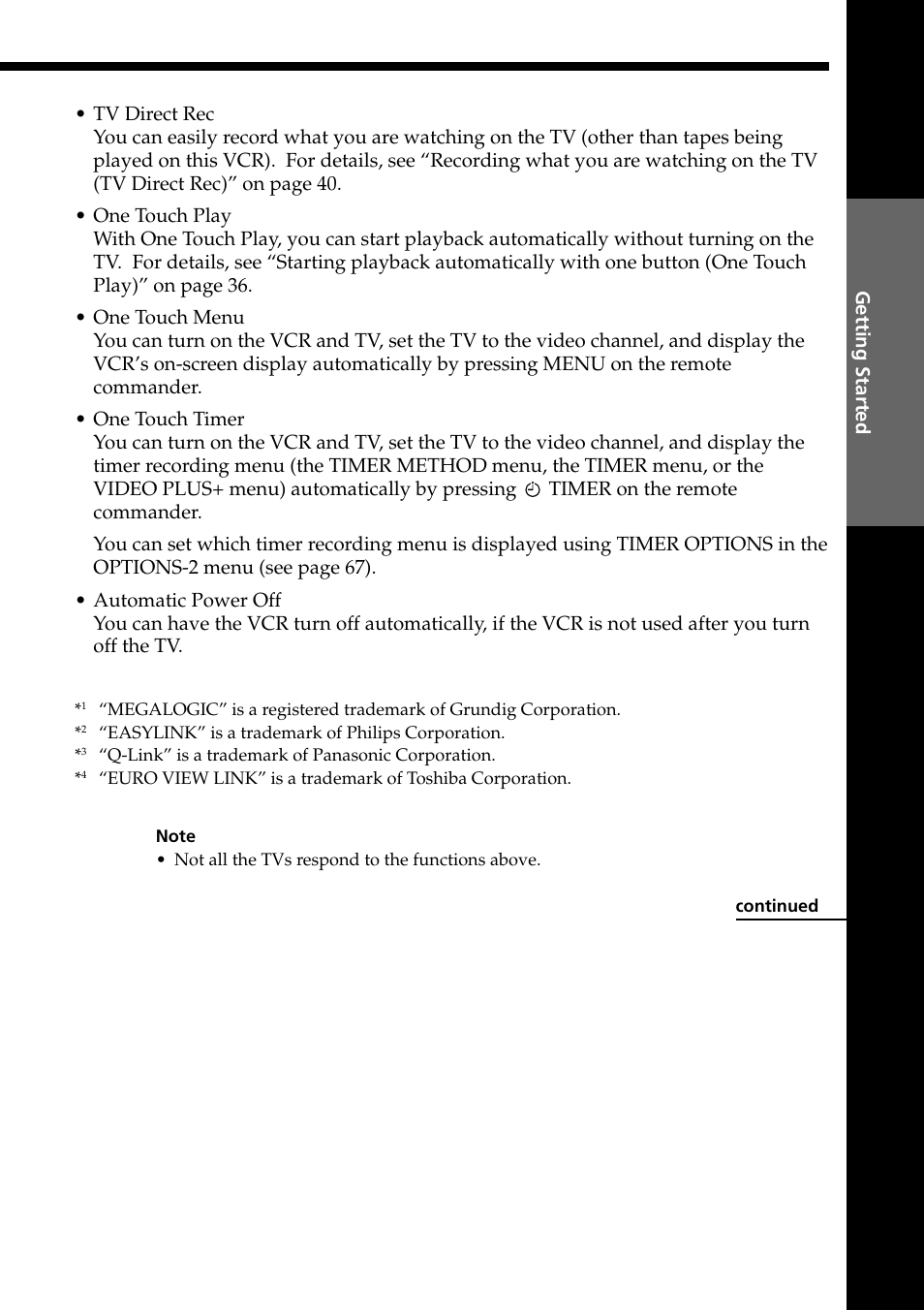 Sony PAL NTSC 4.43 SLV-SE80UX User Manual | Page 11 / 80