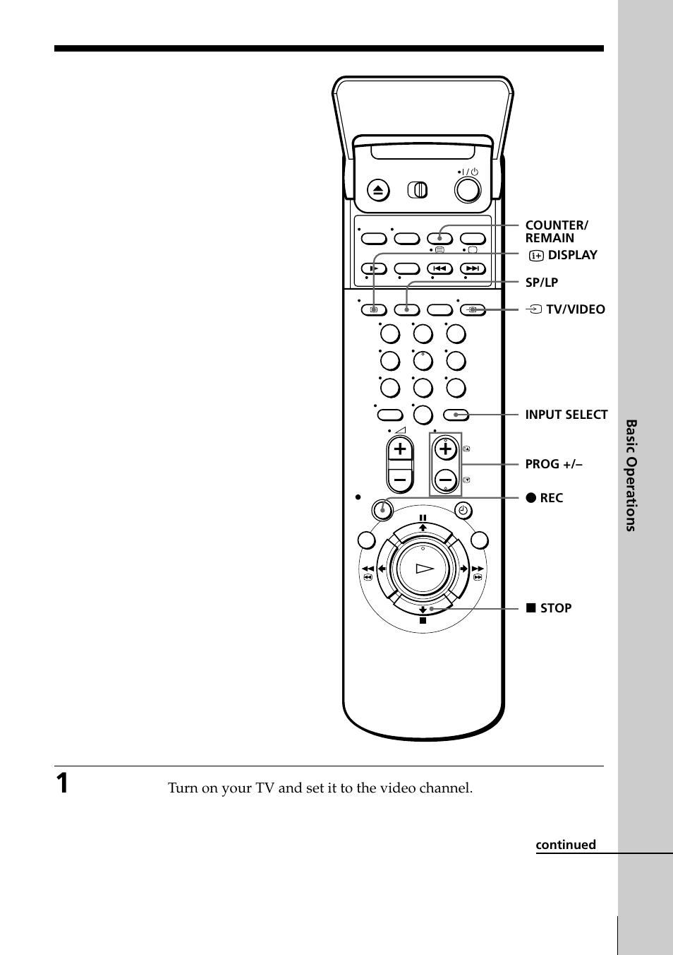 Recording tv programmes | Sony PAL NTSC 4.43 SLV-SE80UX User Manual | Page 37 / 80