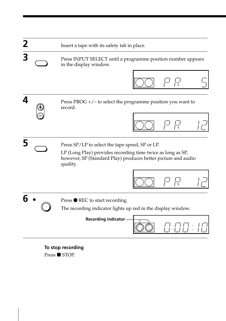 Sony PAL NTSC 4.43 SLV-SE80UX User Manual | Page 38 / 80