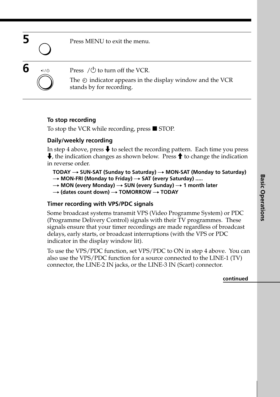 Sony PAL NTSC 4.43 SLV-SE80UX User Manual | Page 43 / 80