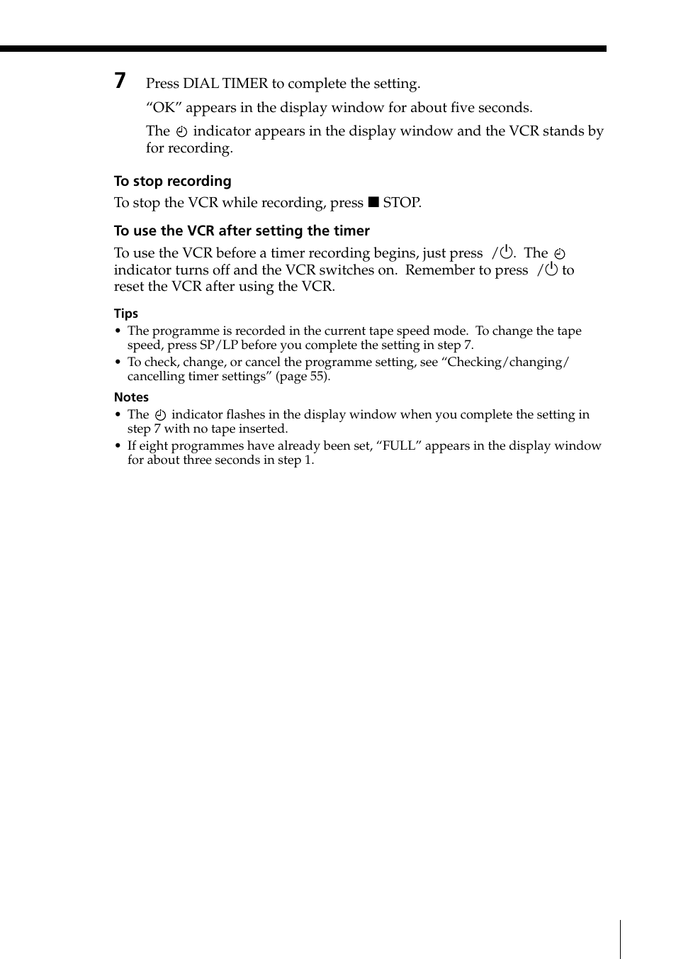 Sony PAL NTSC 4.43 SLV-SE80UX User Manual | Page 53 / 80