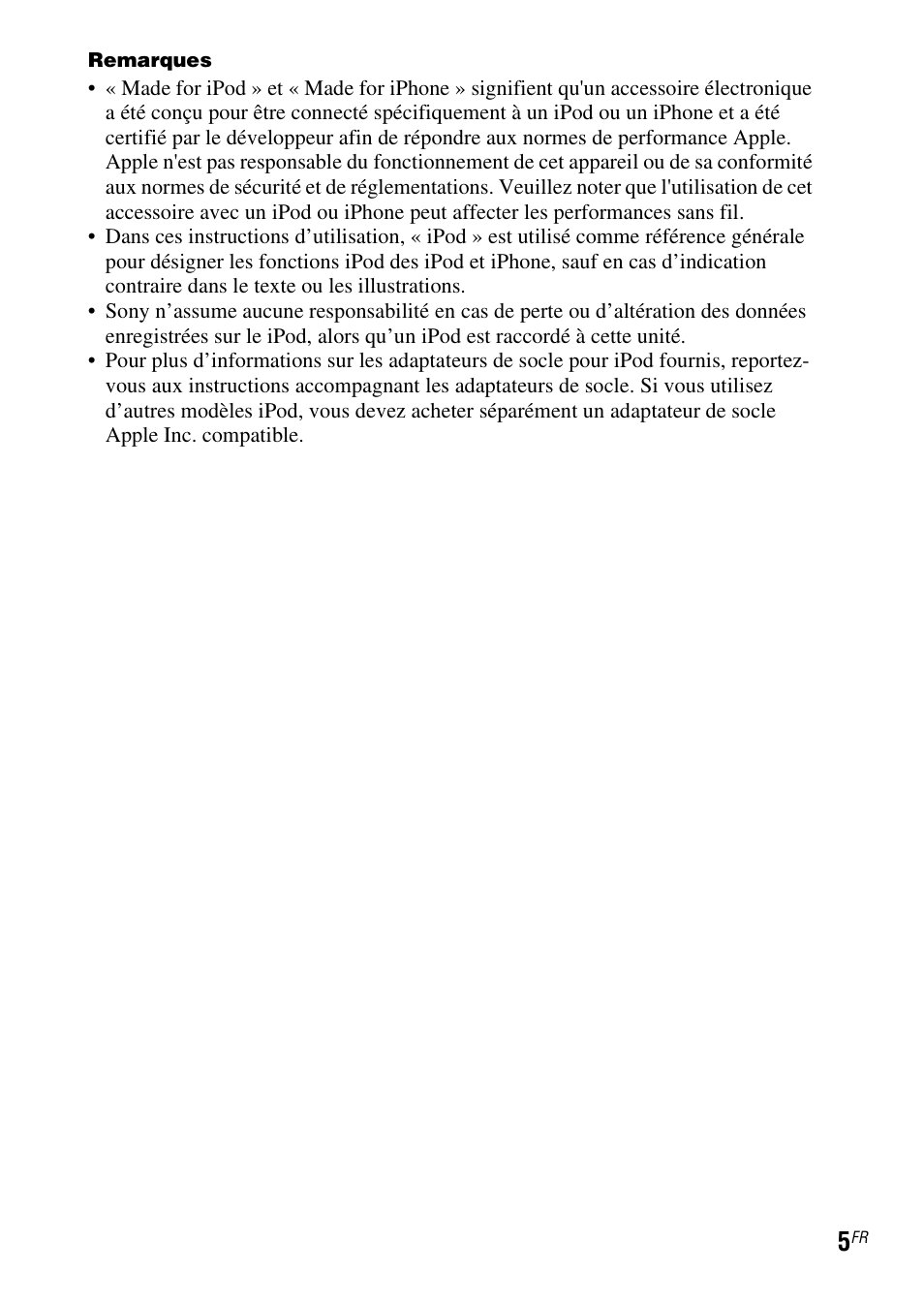 Sony IPOD SRS-GU10IP User Manual | Page 19 / 44