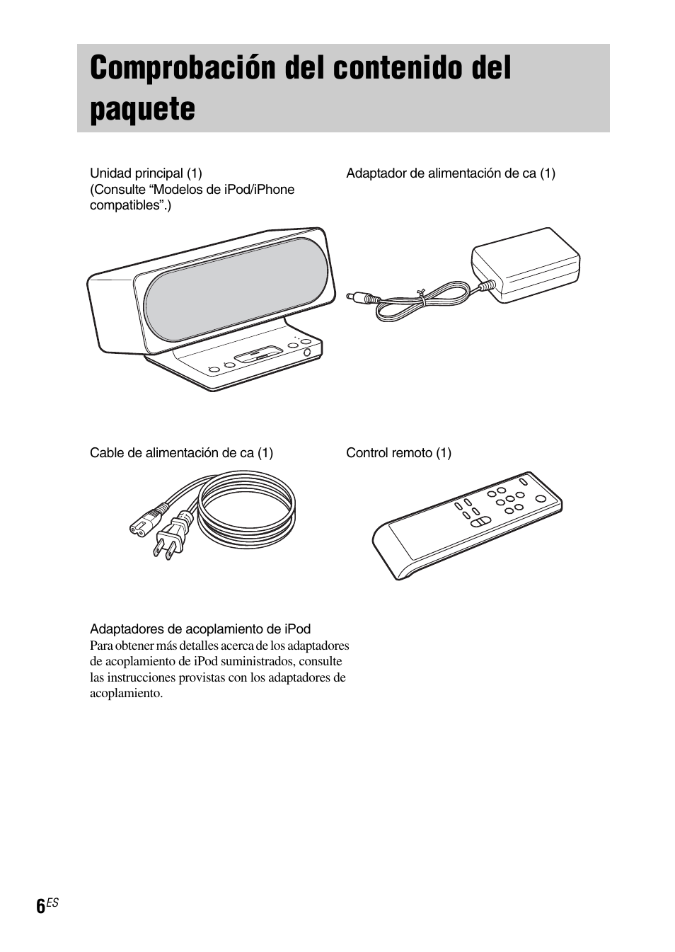 Sony IPOD SRS-GU10IP User Manual | Page 34 / 44