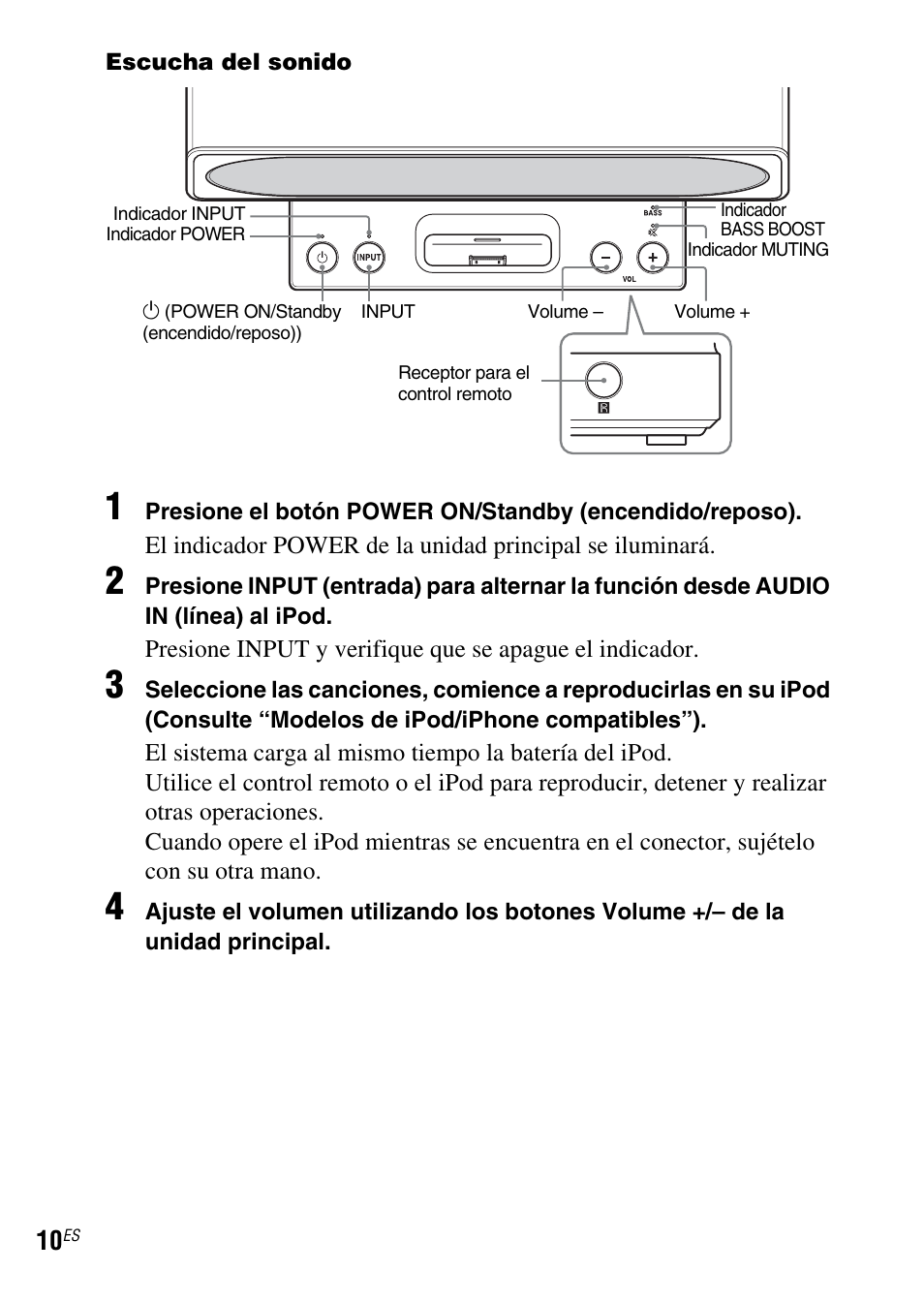 Sony IPOD SRS-GU10IP User Manual | Page 38 / 44
