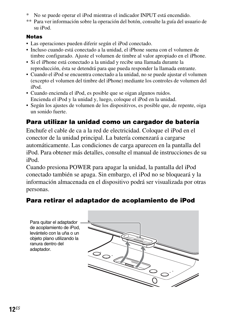 Sony IPOD SRS-GU10IP User Manual | Page 40 / 44
