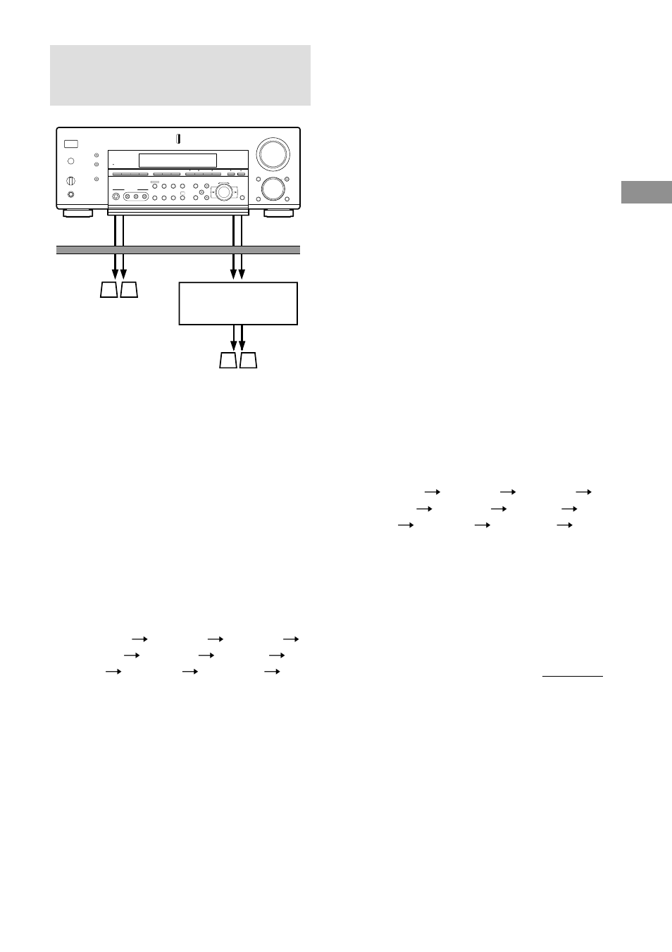 Listening to the sound in another room | Sony STR-DA5ES User Manual | Page 29 / 96