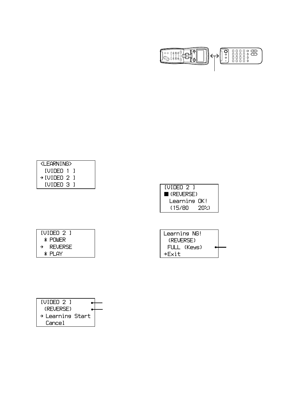 Learning the commands of your components, Using the lists (continued) | Sony STR-DA5ES User Manual | Page 68 / 96
