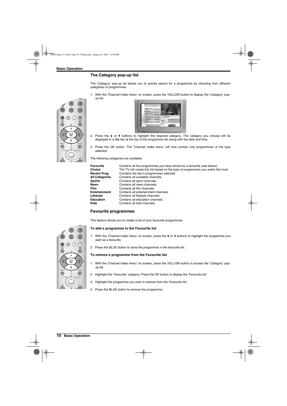Sony Trinitron KD-32DX40U User Manual | Page 12 / 40
