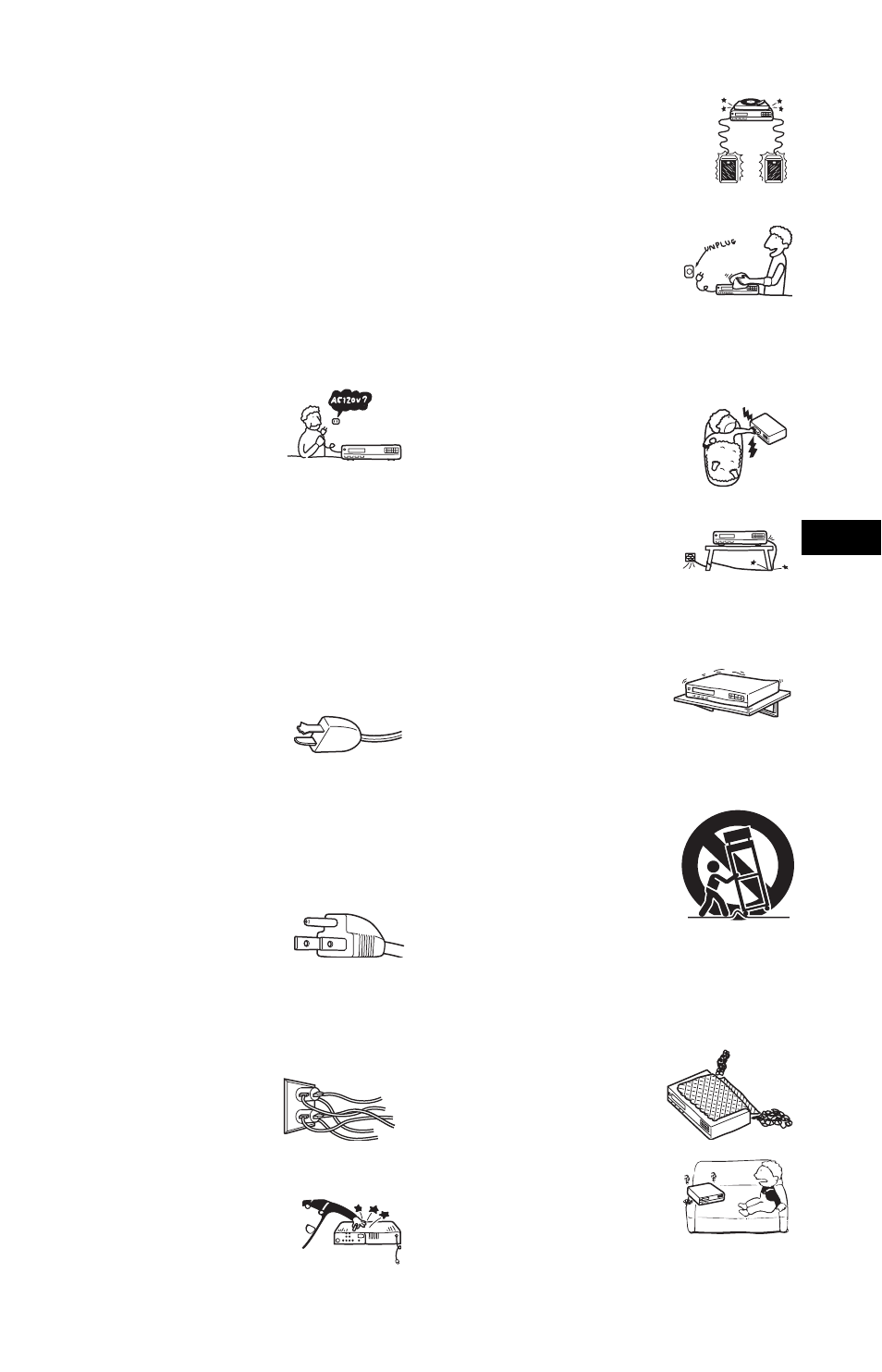 L1 - important safeguards, Important safeguards, Us 3 | Sony DVP-NS47P User Manual | Page 3 / 84