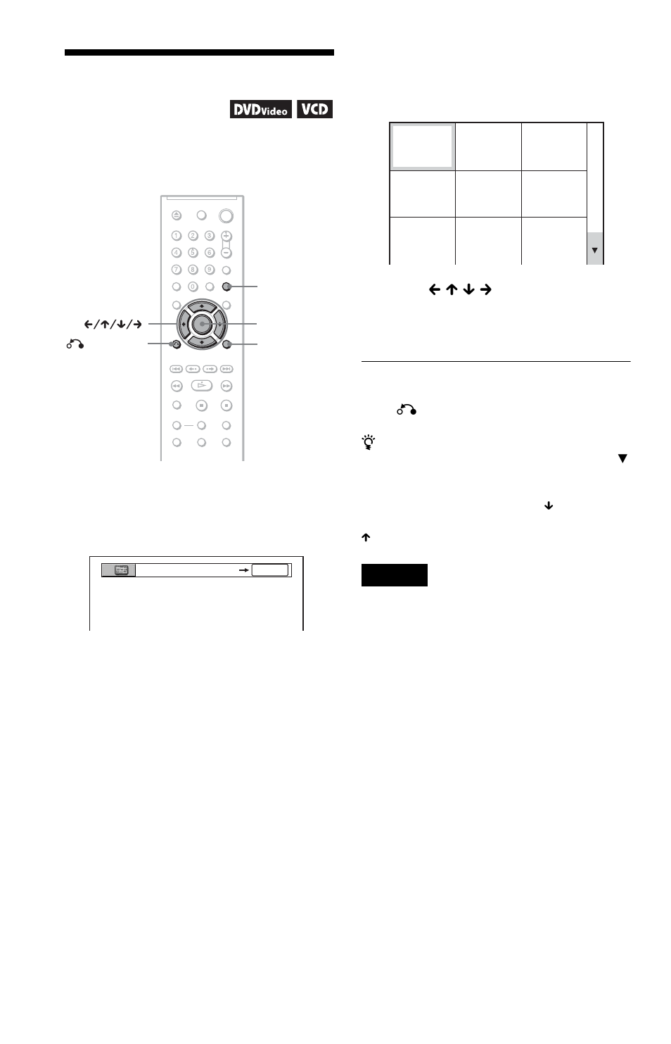 L1 - searching by scene (picture navigation), Searching by scene | Sony DVP-NS47P User Manual | Page 36 / 84