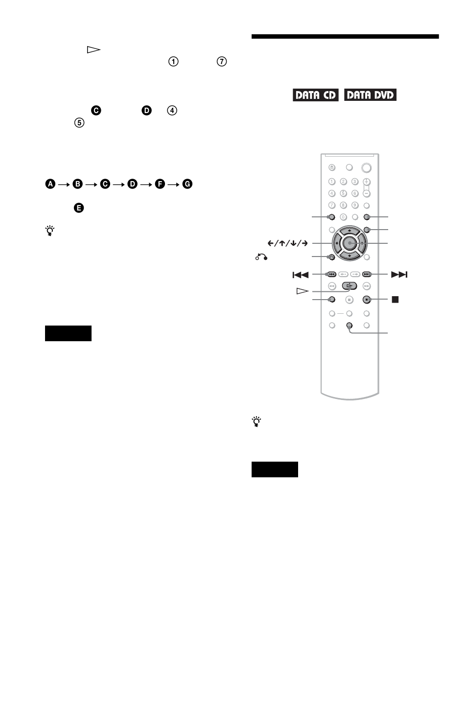 L1 - playing mp3 audio tracks or jpeg image files, Playing mp3 audio tracks or jpeg image files | Sony DVP-NS47P User Manual | Page 48 / 84