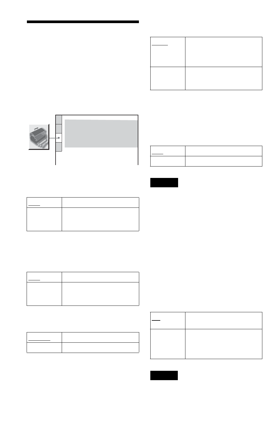 L1 - custom settings (custom setup), Custom settings (cust, Custom settings | Custom setup) | Sony DVP-NS47P User Manual | Page 62 / 84