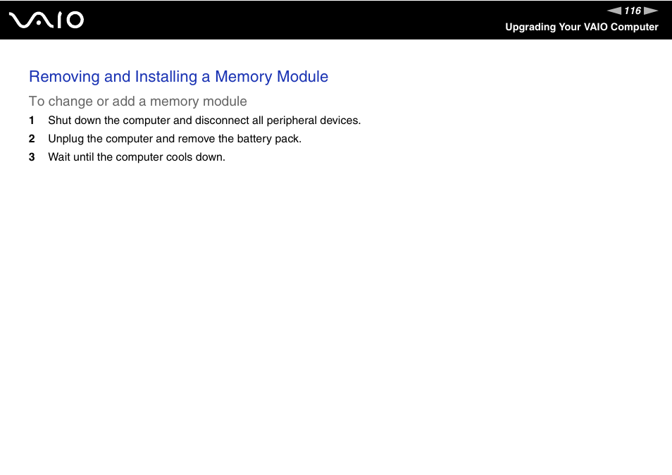 Sony VAIO VGN-CR User Manual | Page 116 / 197