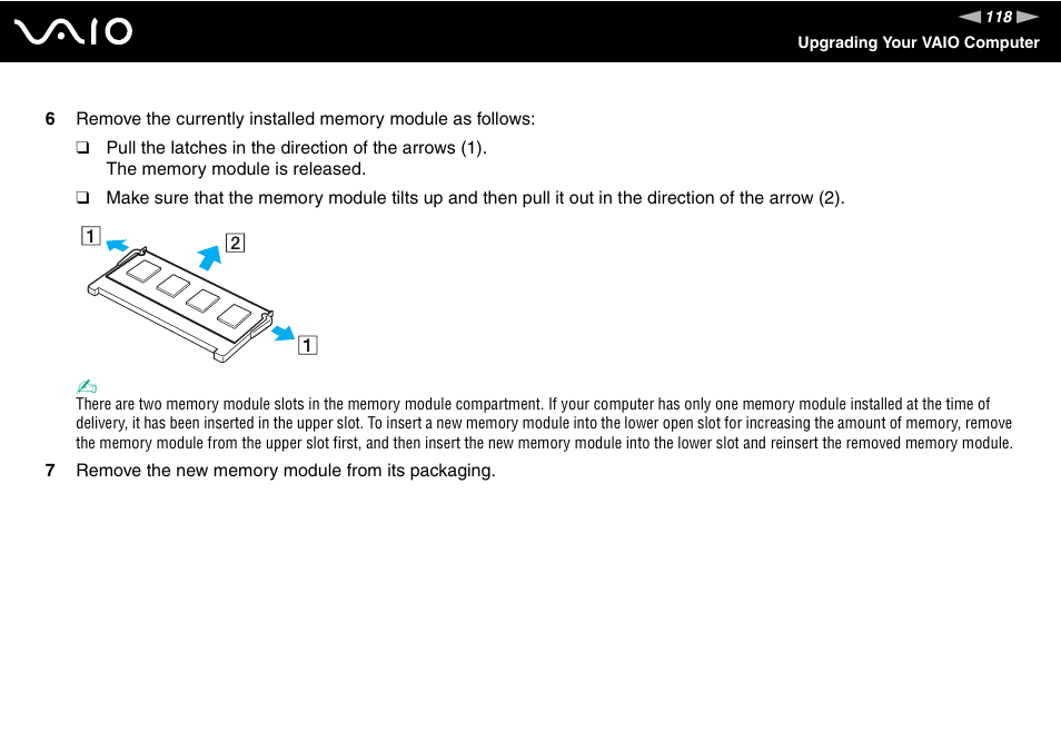Sony VAIO VGN-CR User Manual | Page 118 / 197