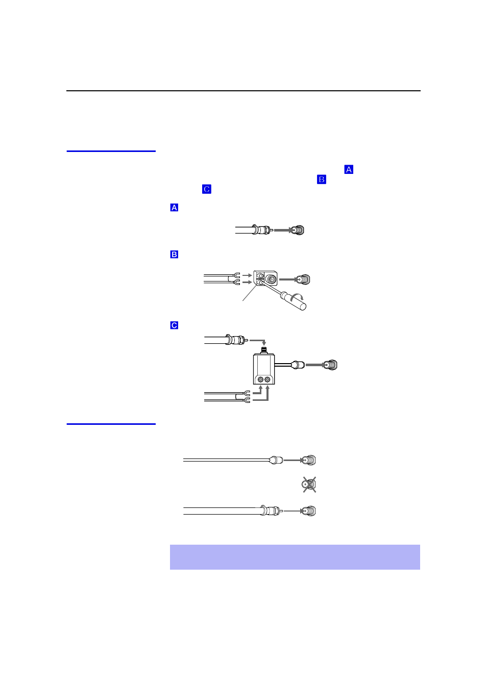 Basic connections (connecting cable tv or antenna), Basic connections (connecting cable tv or, Antenna) | Sony KP 53HS20 User Manual | Page 16 / 80