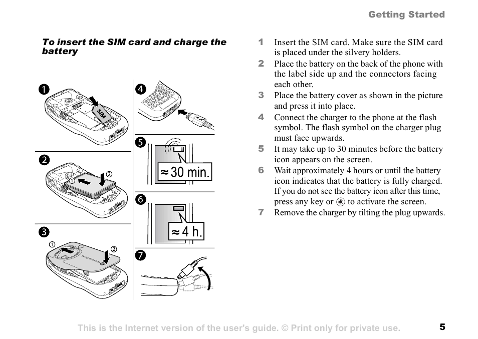 Sony K500 User Manual | Page 5 / 93